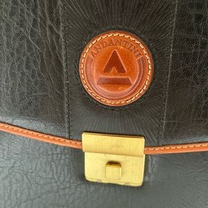 Andantini womens leather briefcase